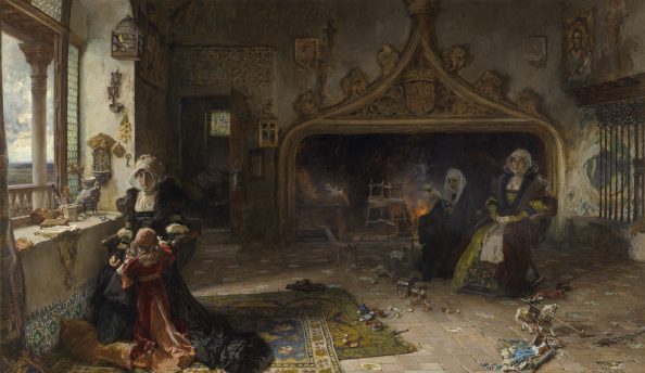 Juana_la_Loca_recluida_en_Tordesillas